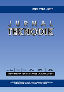 					View Jurnal Teknodik Vol. 16 No. 2, Juni 2012
				